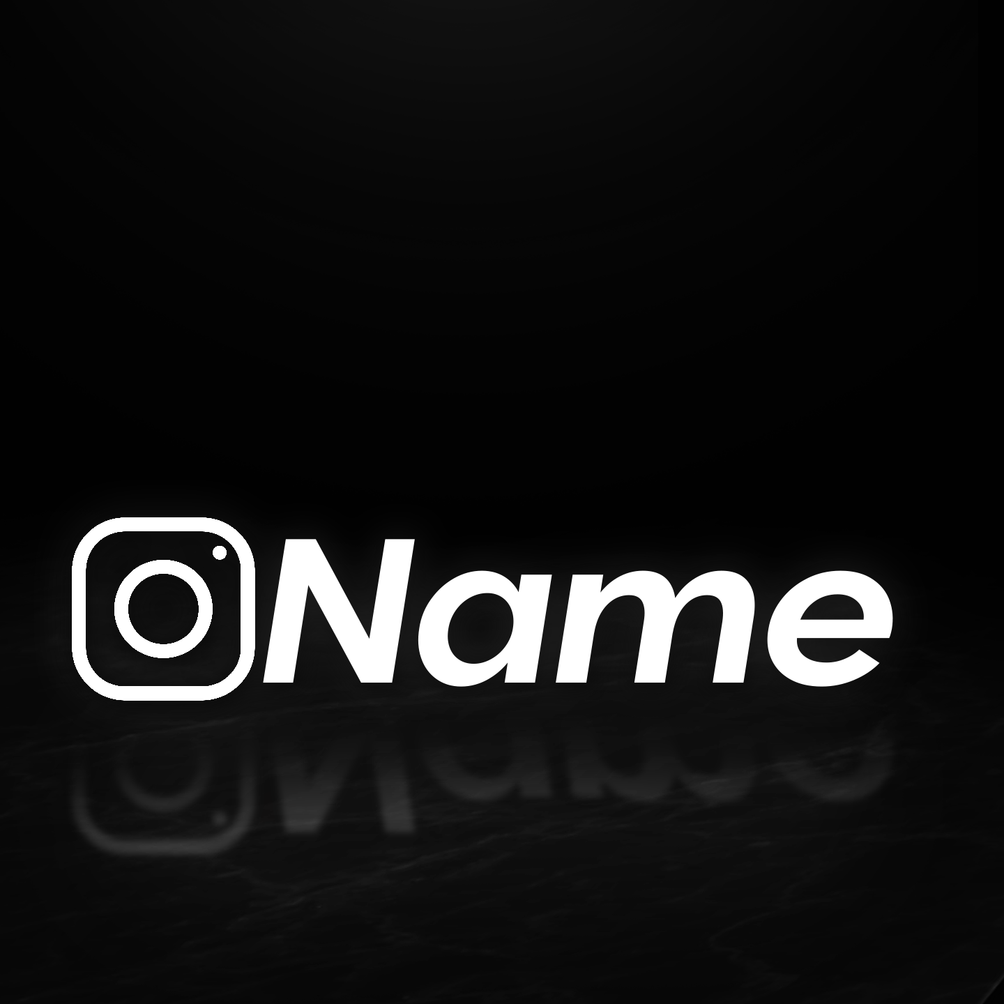 Custom Social Media Decal "Jumper" Style