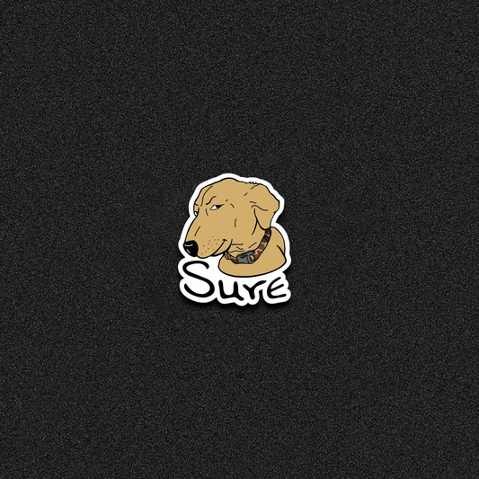 Sure Die Cut Sticker