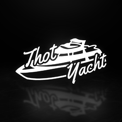 Thot Yacht Vinyl Decal