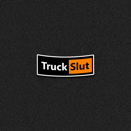 Truck Slut Die Cut Sticker