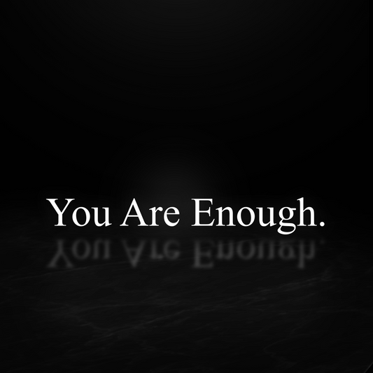 You Are Enough Mirror Decal