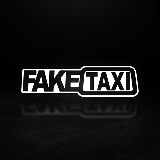 Fake Taxi Vinyl Decal