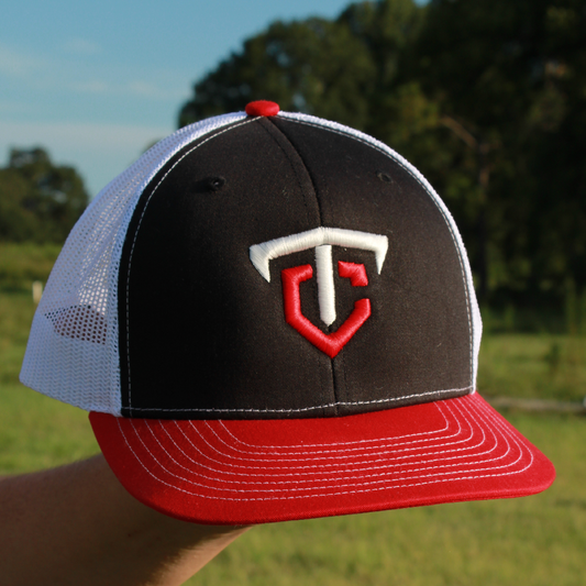 Trucks Central Red & Black Trucker Hat